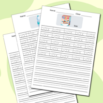 Прописи по английскому языку 