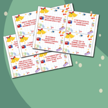 Карточки-предсказания на 1 сентября для школьников от учителя