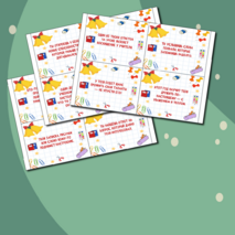 Карточки-предсказания на 1 сентября для школьников от учителя