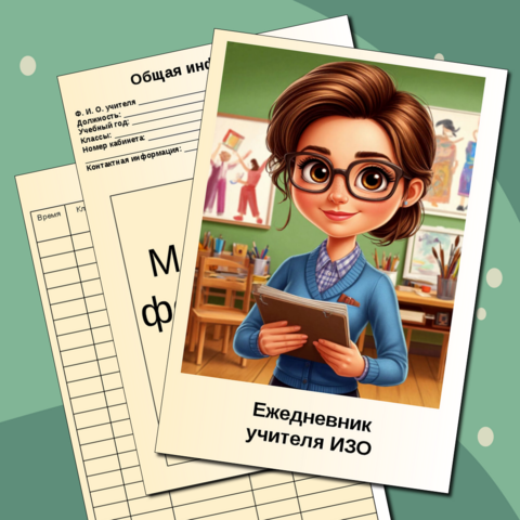 Ежедневник учителя ИЗО