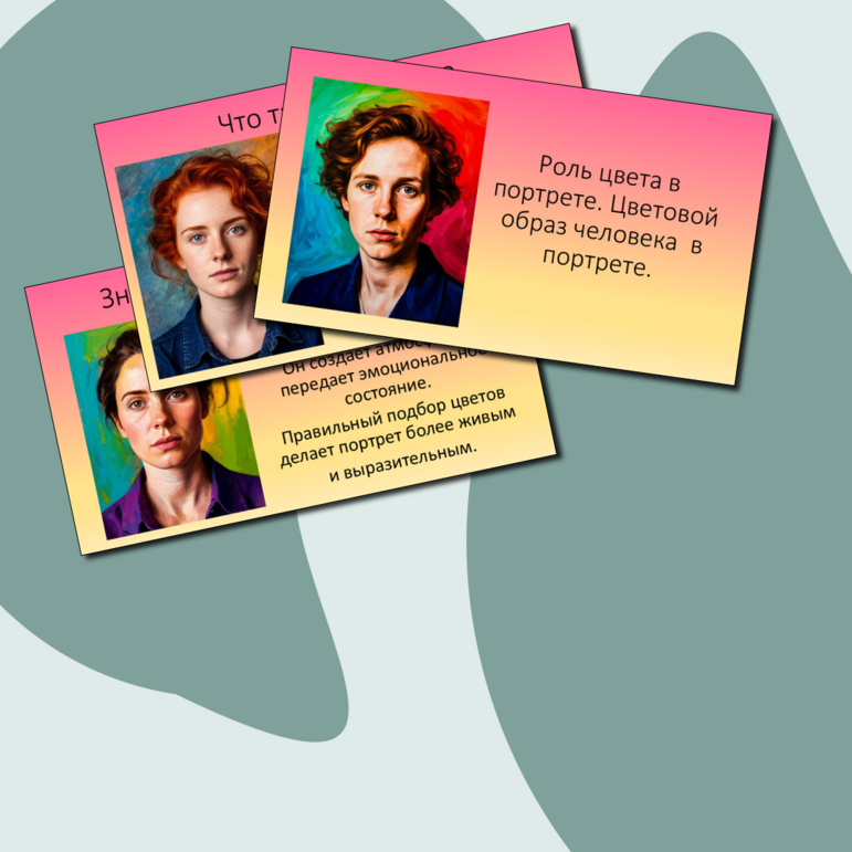 Презентация к уроку изобразительного искусства в 6 классе на тему «Роль цвета в портрете. Цветовой образ человека в портрете».