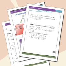 Опорные конспекты по математике для 2 курса