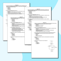 Тест по дисциплине "Информатика и ИКТ" по теме "Алгоритмы" (10 класс)