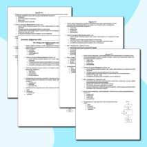 Тест по дисциплине "Информатика и ИКТ" по теме "Алгоритмы" (10 класс)