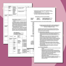 План работы методического объединения математического цикла