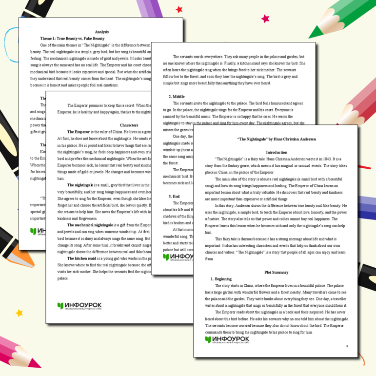 «Thumbelina» by Hans Christian Andersen (Adapted Summary) A2-B1