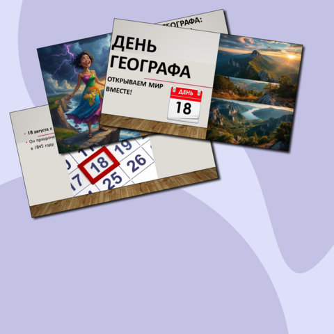 Презентация «День Географа: Открываем мир вместе!»