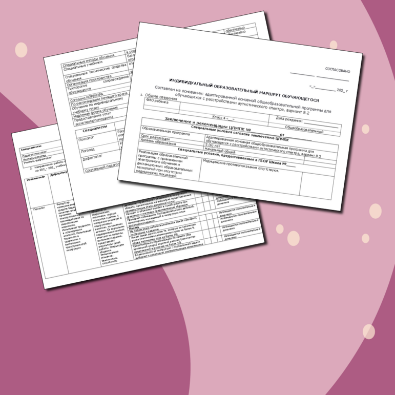 Индивидуальный образовательный маршрут (программа 8.2)