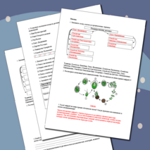 Входная контрольная работа по биологии (8 класс)