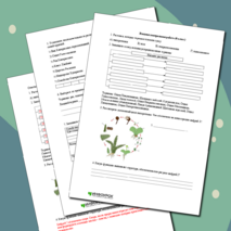 Входная контрольная работа по биологии (8 класс)