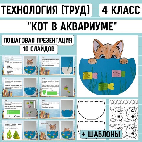 Пошаговая презентация по технологии (труд) 