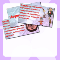 Презентация «Науки о человеке» Биология 9 класс