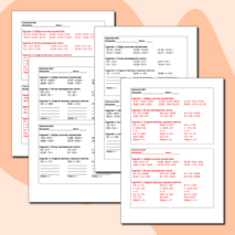 Карточки-пятиминутки: Десятичные дроби. Действия с десятичными дробями