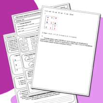 Алгебра 7 класс. Урок 20-21. «Признаки делимости, разложения на множители натуральных чисел». Рабочий лист