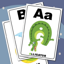 Английский алфавит. Плакаты «На что похожа буква». Флажки «Слова на буквы английского алфавита».