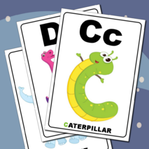 Английский алфавит. Плакаты «На что похожа буква». Флажки «Слова на буквы английского алфавита».