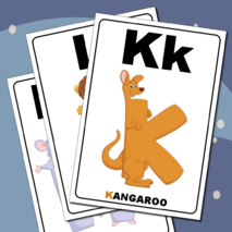 Английский алфавит. Плакаты «На что похожа буква». Флажки «Слова на буквы английского алфавита».