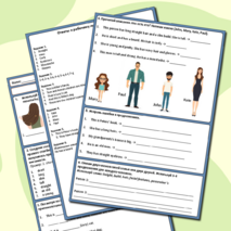 Рабочий лист "Who's Who?" к УМК Spotlight 5 Module 4b