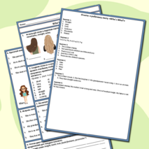 Рабочий лист "Who's Who?" к УМК Spotlight 5 Module 4b