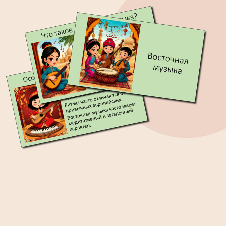 Презентация к уроку музыки в 5 классе на тему «Восточная музыка».