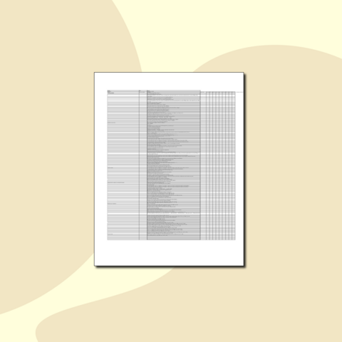КТП по математике 1 класс Excel
