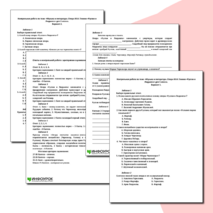 Контрольная работа на тему 