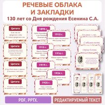 Оформление к 130-летию со дня рождения С.А. Есенина