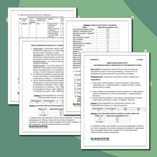 Лабораторные и практические работы