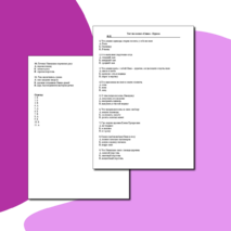 Тест по сказке 