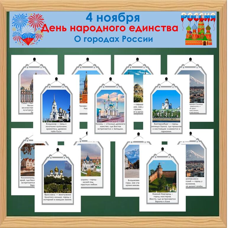 Оформление доски 