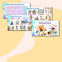 Презентация для УМК Spotlight для 3 класса «Module 1 School days. Unit 2 School subjects.»