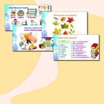 Презентация для УМК Spotlight для 3 класса «Module 1 School days. Unit 2 School subjects.»