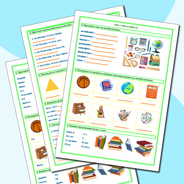 Презентация для УМК Spotlight для 3 класса «Module 1 School days. Unit ...
