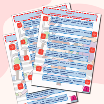 Памятки по правилам дорожного движения.