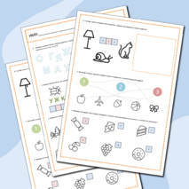 Рабочий лист по развитию речи и грамотности для подготовительной группы