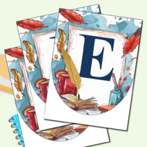 Оформление на предметную неделю русского языка и литературы