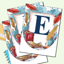 Оформление на предметную неделю русского языка и литературы