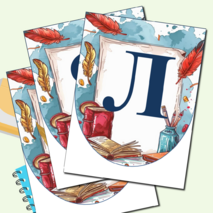 Оформление на предметную неделю русского языка и литературы