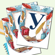 Оформление на предметную неделю русского языка и литературы