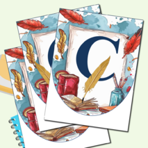 Оформление на предметную неделю русского языка и литературы