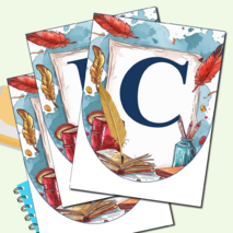 Оформление на предметную неделю русского языка и литературы