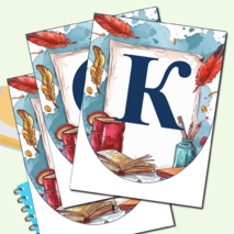 Оформление на предметную неделю русского языка и литературы