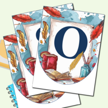 Оформление на предметную неделю русского языка и литературы