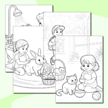 Набор раскрасок Разговоры о важном «Домашние питомцы. Всемирный день питомца»