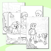 Набор раскрасок Разговоры о важном «Домашние питомцы. Всемирный день питомца»