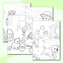 Набор раскрасок Разговоры о важном «Домашние питомцы. Всемирный день питомца»