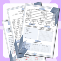 Рабочий лист по математике 6 класс 