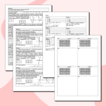 Карточки-пятиминутки для подготовки к ОГЭ по математике (алгебра).