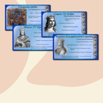 Презентация «Англия, Франция и государства Пиренейского полуострова в XI — начале XIV в.»