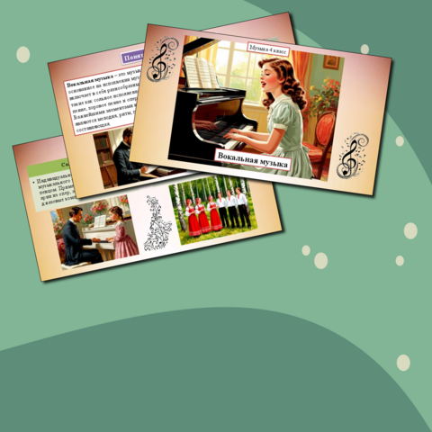 Презентация к уроку «Вокальная музыка». Музыка 4 класс. С.С. Прокофьев «Болтунья», М.И. Глинка «Попутная песня»